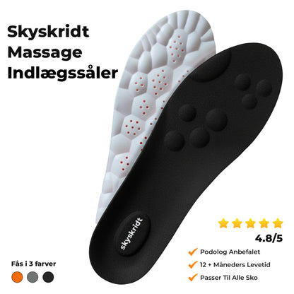 Skyskridt Massage Indlægssåler