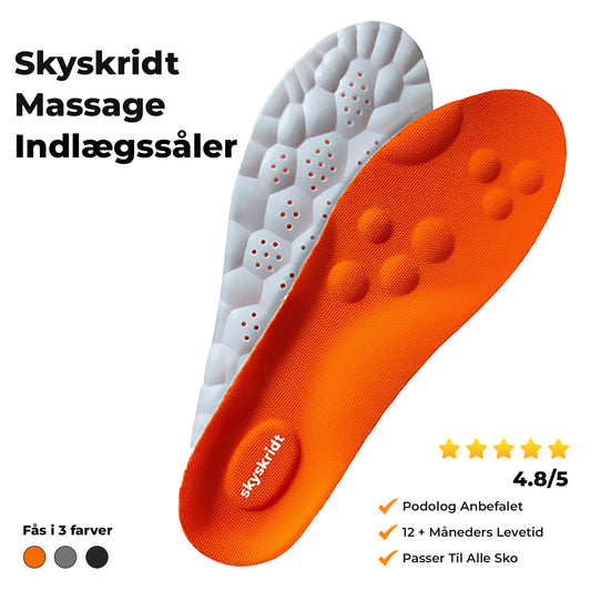 Skyskridt Massage Indlægssåler